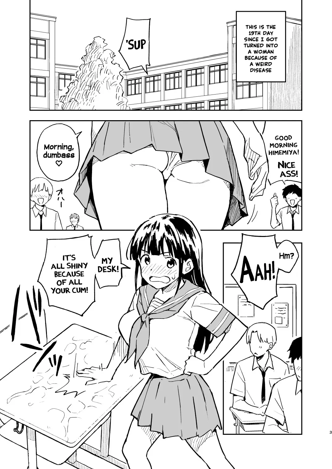 1-kagetsu Ninshin Shinakereba Otoko ni Modoreru Hanashi (4) 3