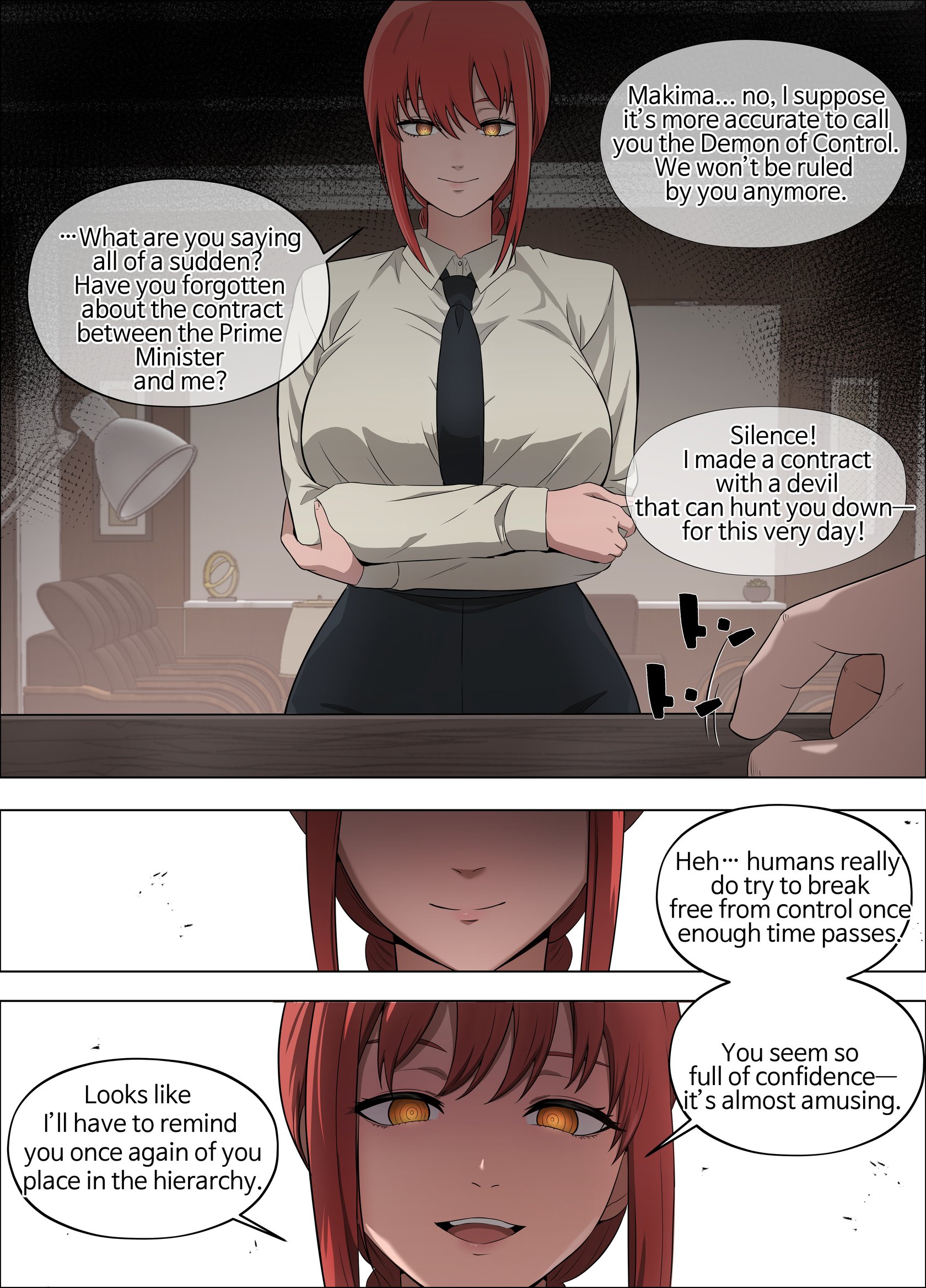 [18sai 4]Makima vs. the inseminating man 1