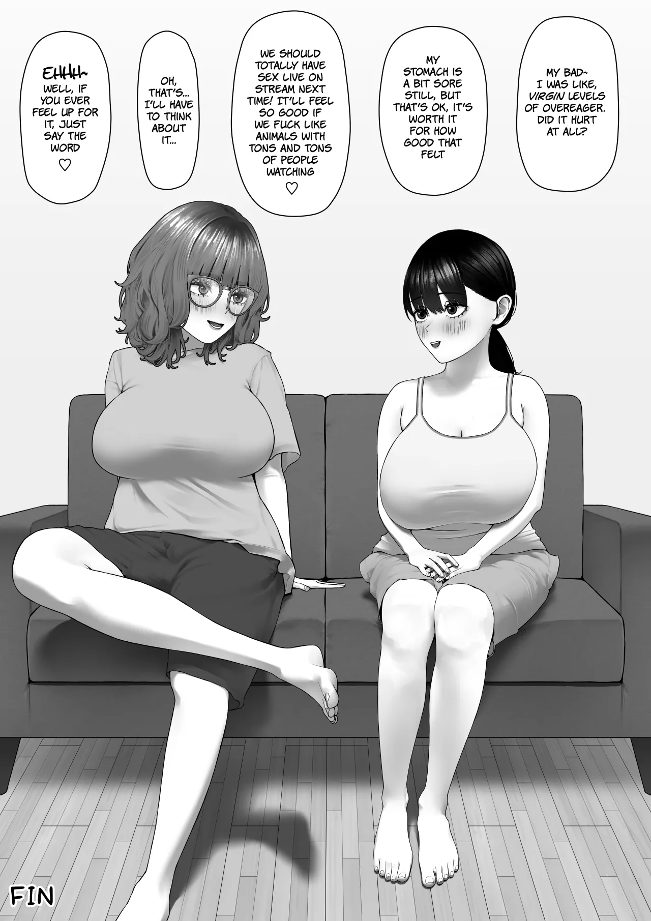 30cm Chou Tsuyotsuyo Futanari Chinpo o Semen ga Karerukurai Manzoku Saserareru kana? - Decensored 40