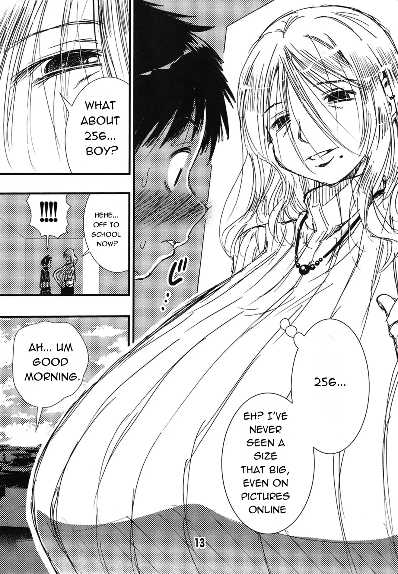 56-sai Bust 256cm Danchizuma Ookiku Tareta Jukujo no Chibusa... Boku wa Kono Hito de Doutei o Sotsugyou Shita. 13