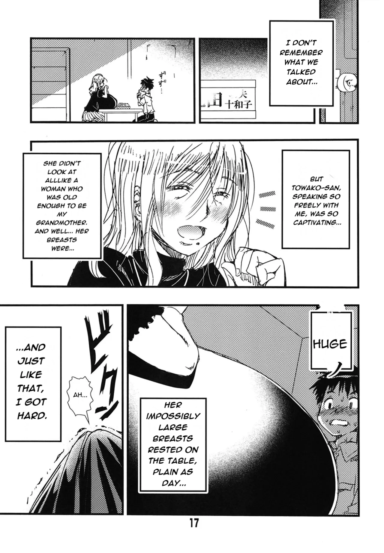 56-sai Bust 256cm Danchizuma Ookiku Tareta Jukujo no Chibusa... Boku wa Kono Hito de Doutei o Sotsugyou Shita. 17