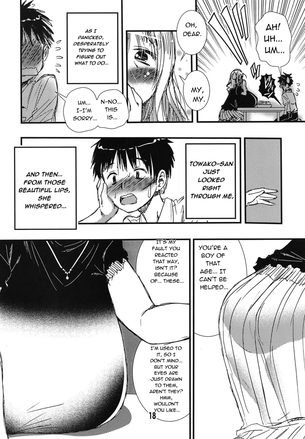 56-sai Bust 256cm Danchizuma Ookiku Tareta Jukujo no Chibusa... Boku wa Kono Hito de Doutei o Sotsugyou Shita. 18
