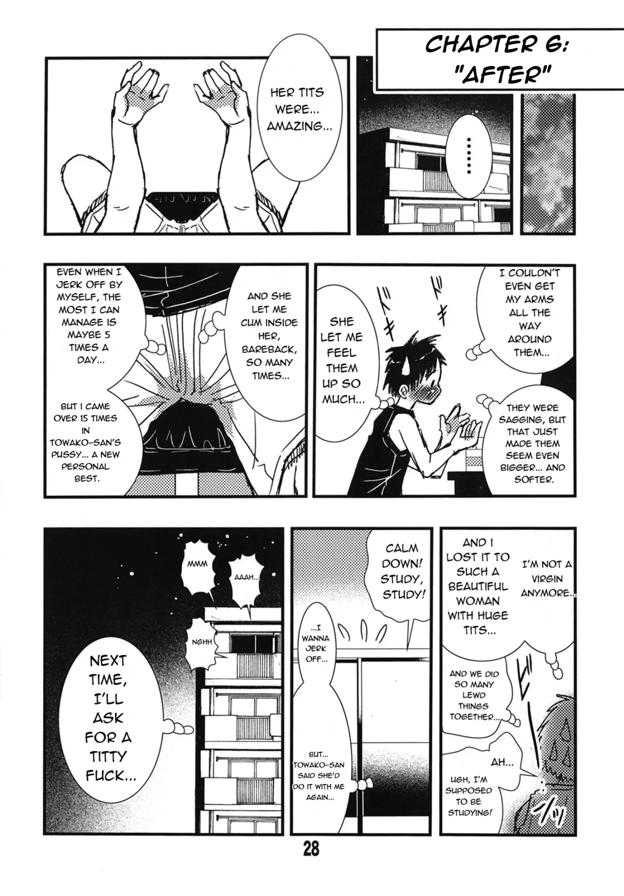 56-sai Bust 256cm Danchizuma Ookiku Tareta Jukujo no Chibusa... Boku wa Kono Hito de Doutei o Sotsugyou Shita. 28