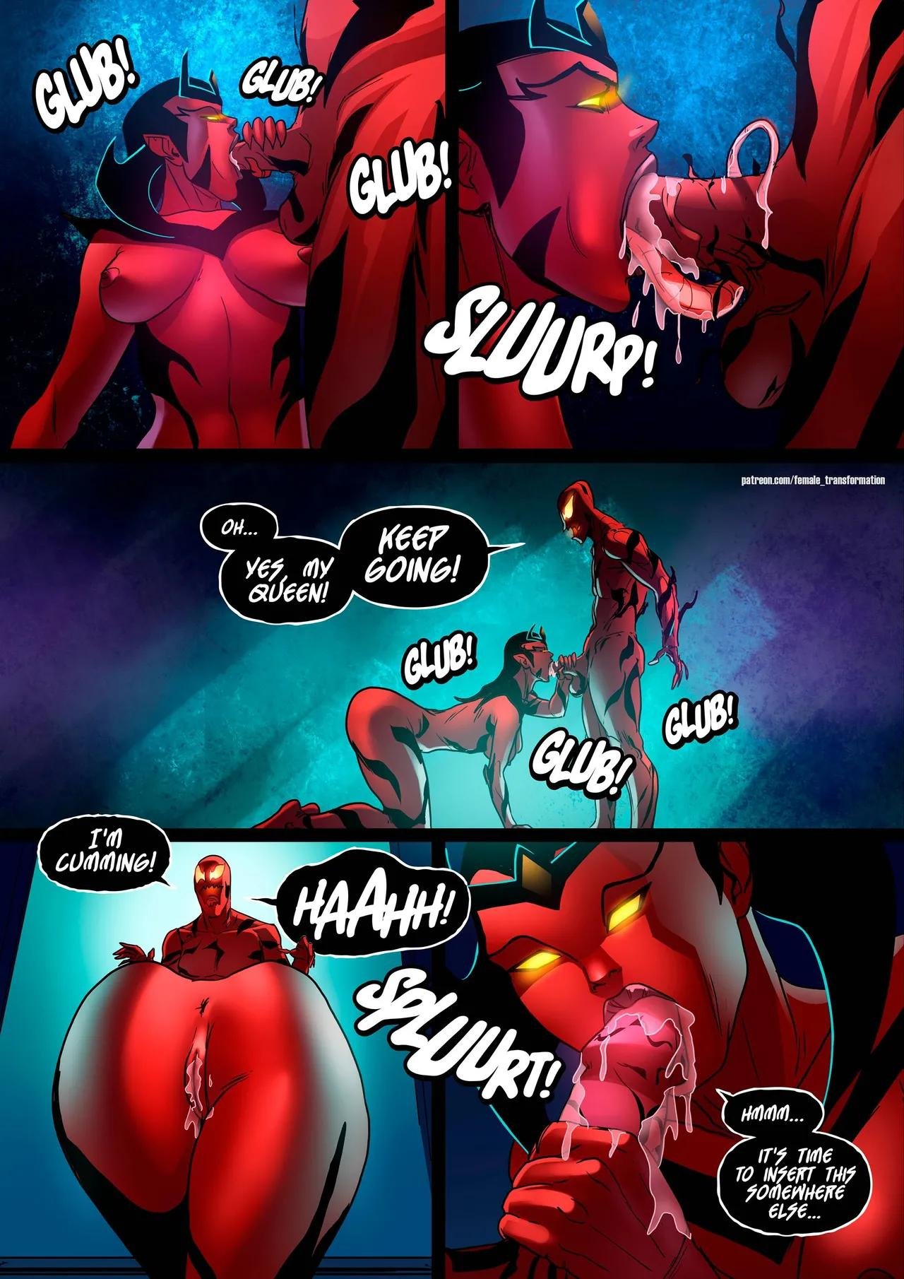 [6evilsonic6] Symbiote Queen (complete edition) 24