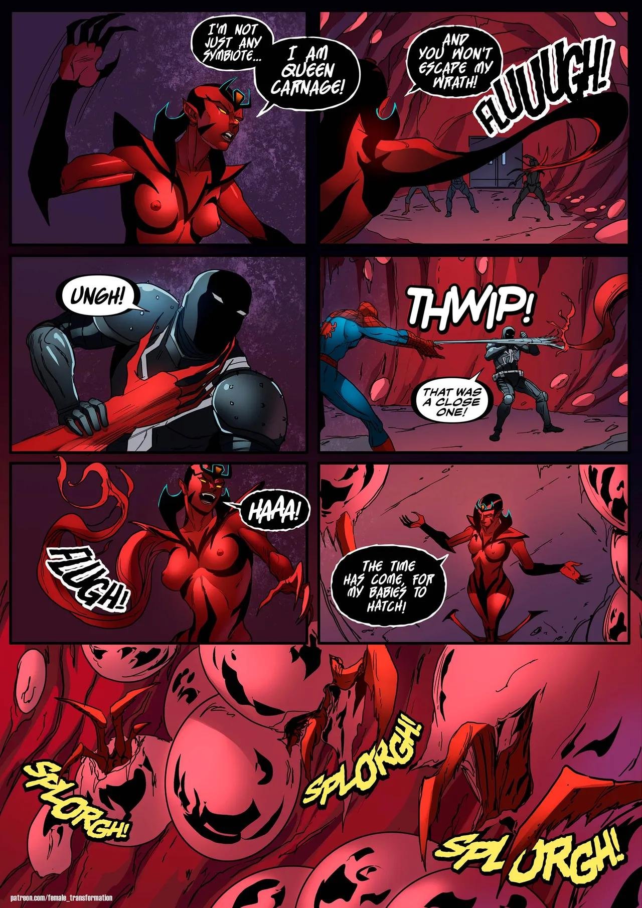 [6evilsonic6] Symbiote Queen (complete edition) 38