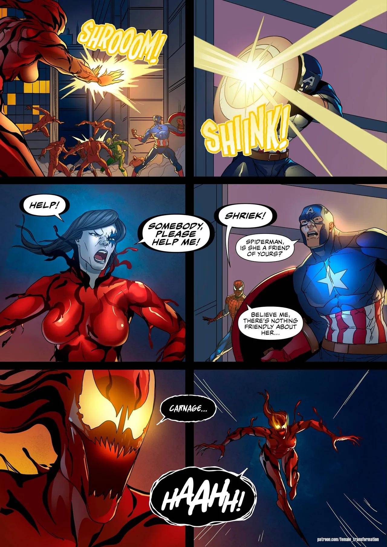 [6evilsonic6] Symbiote Queen (complete edition) 6