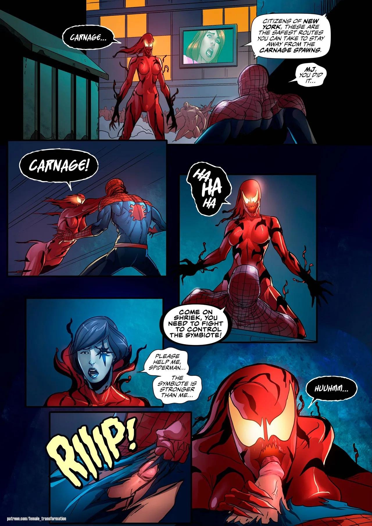 [6evilsonic6] Symbiote Queen (complete edition) 8