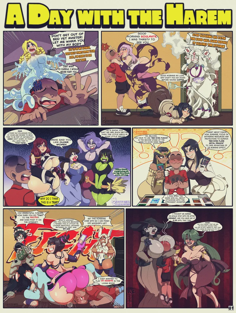A Day With The Harem 3
