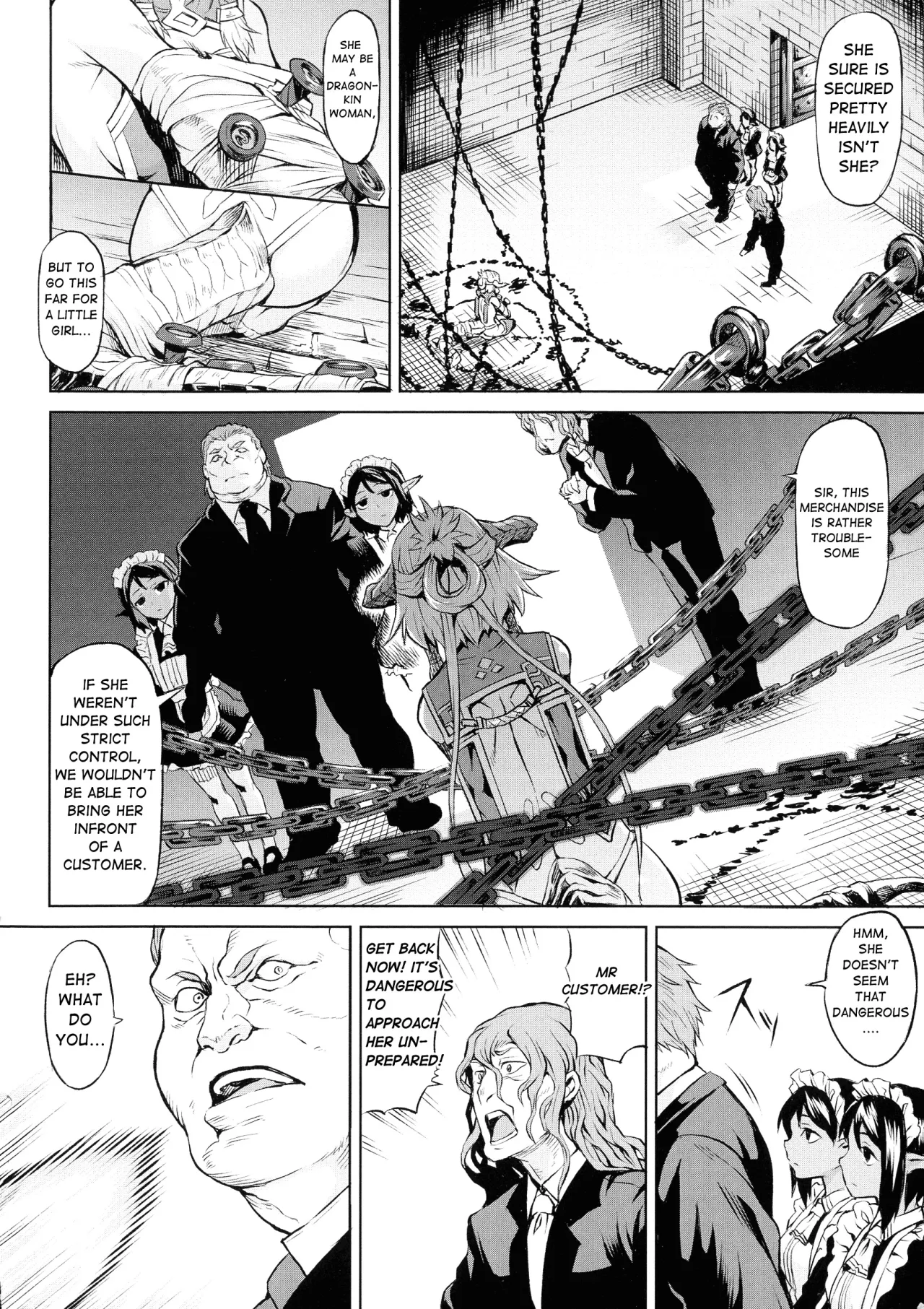 A Dragon Girl's Fall Into Lewdness 4