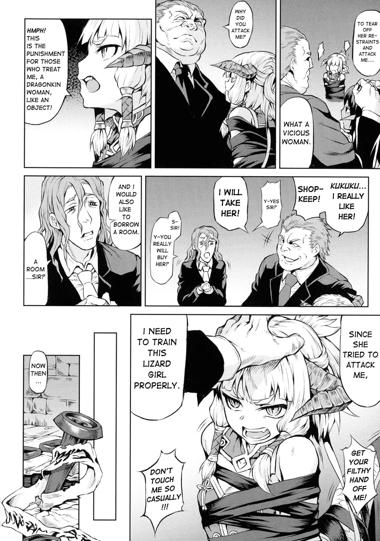 A Dragon Girl's Fall Into Lewdness 6