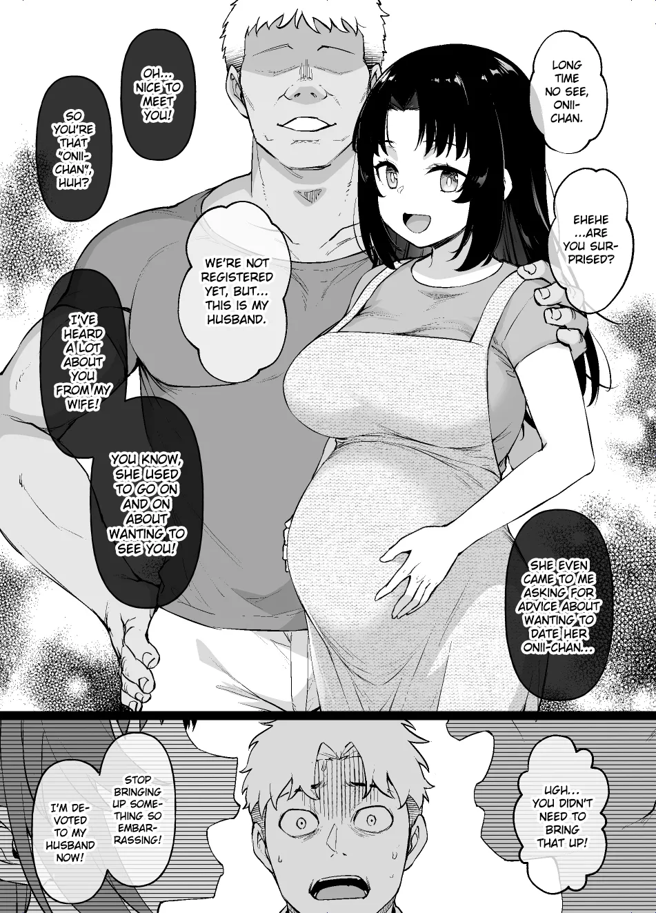 A Girl Waiting in a Countryside ※BSS & NTR & Pregnant Belly Manga 10P 9