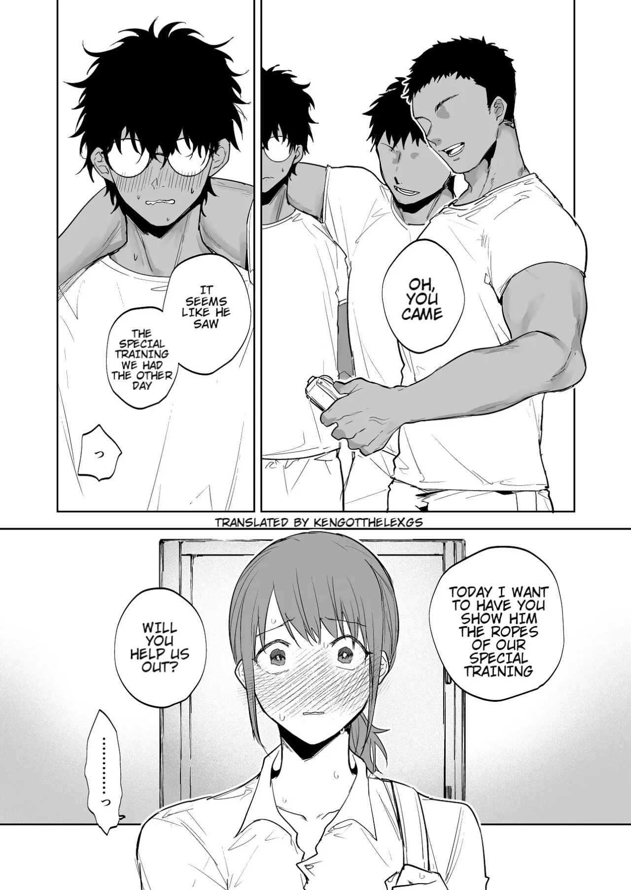 A Girl Who Was Seen by her Junior that Gets Special Training from her Coach 1