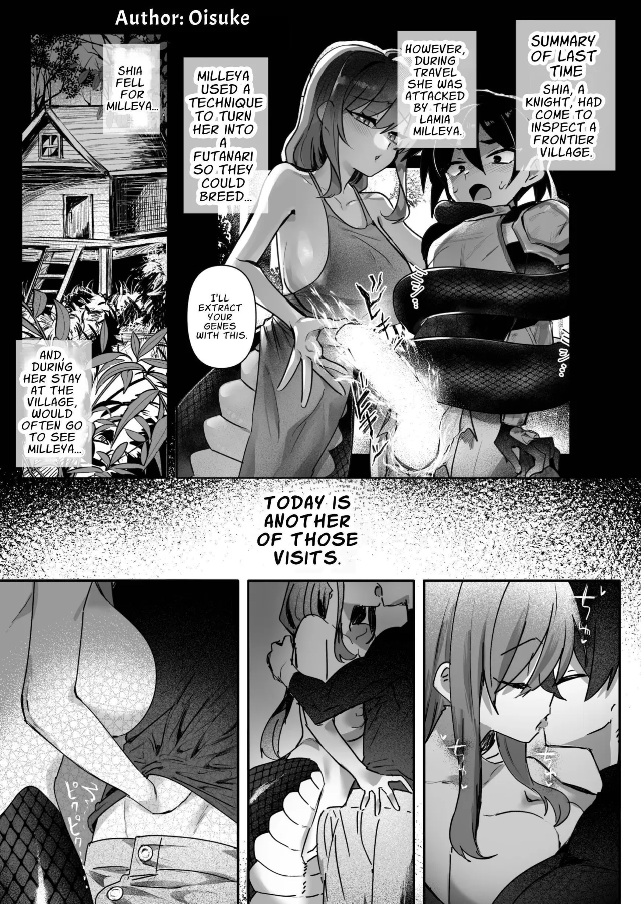 A Lamia Wants The Futa Knightess To Feel Good 2