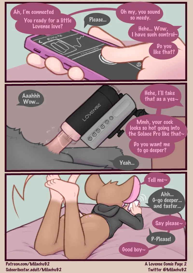 A Lovense Comic 3