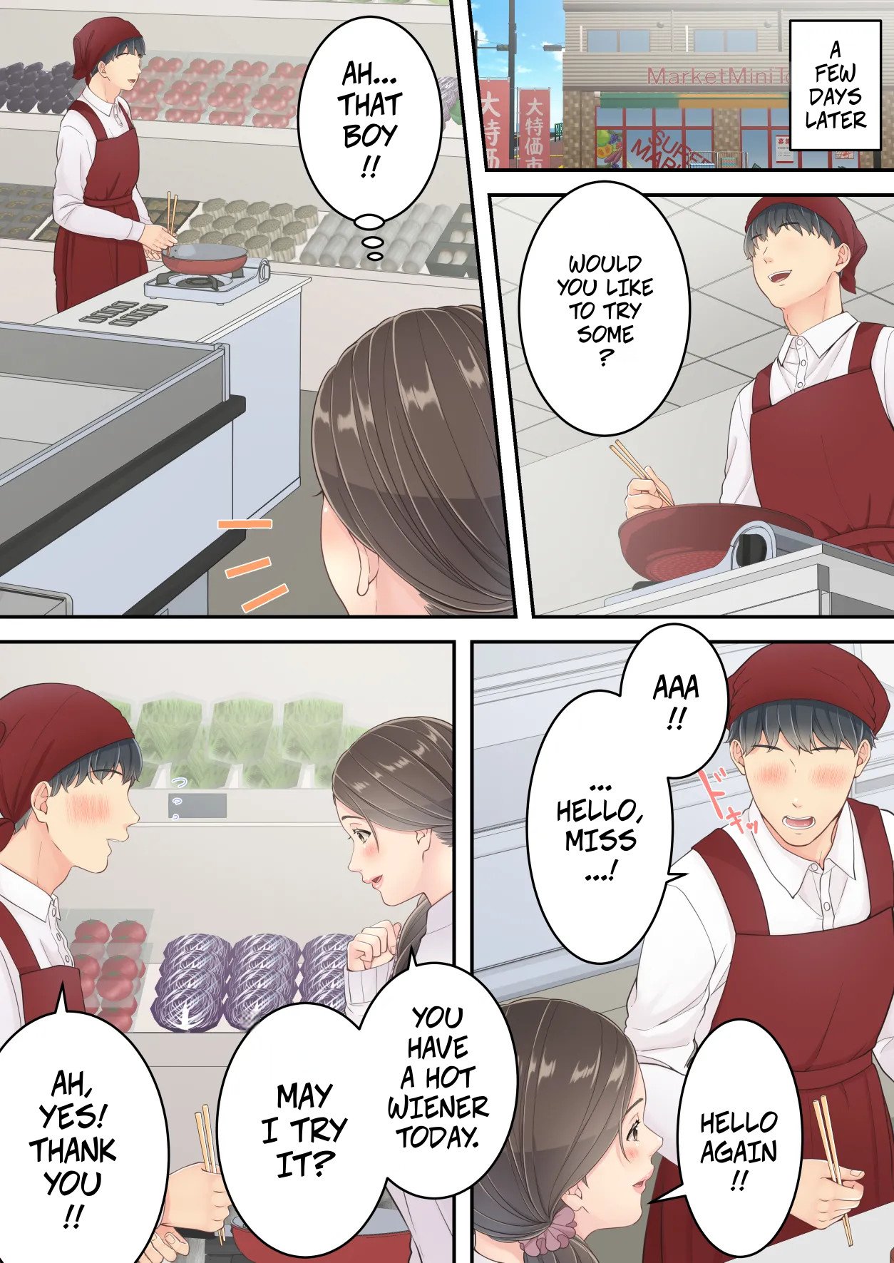 A Normal Mother Goes on a Sweet Affair Trip With a Boy the Same Age as Her Son – Matomo na Okaa-san ga Musuko to Onaidoshi na Otokonoko to Amaama Furin Ryokou shichau Hanashi 14