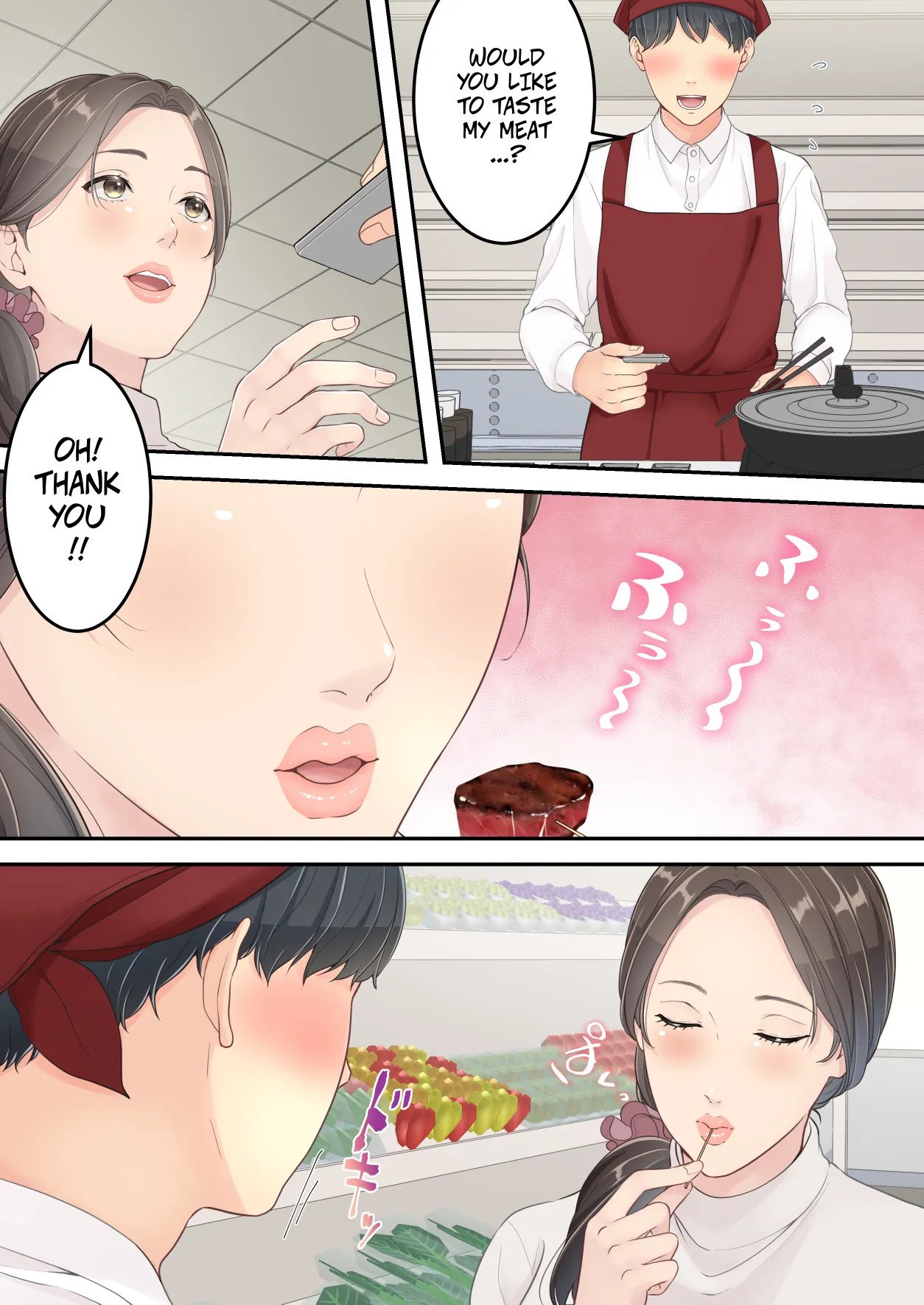 A Normal Mother Goes on a Sweet Affair Trip With a Boy the Same Age as Her Son – Matomo na Okaa-san ga Musuko to Onaidoshi na Otokonoko to Amaama Furin Ryokou shichau Hanashi 3