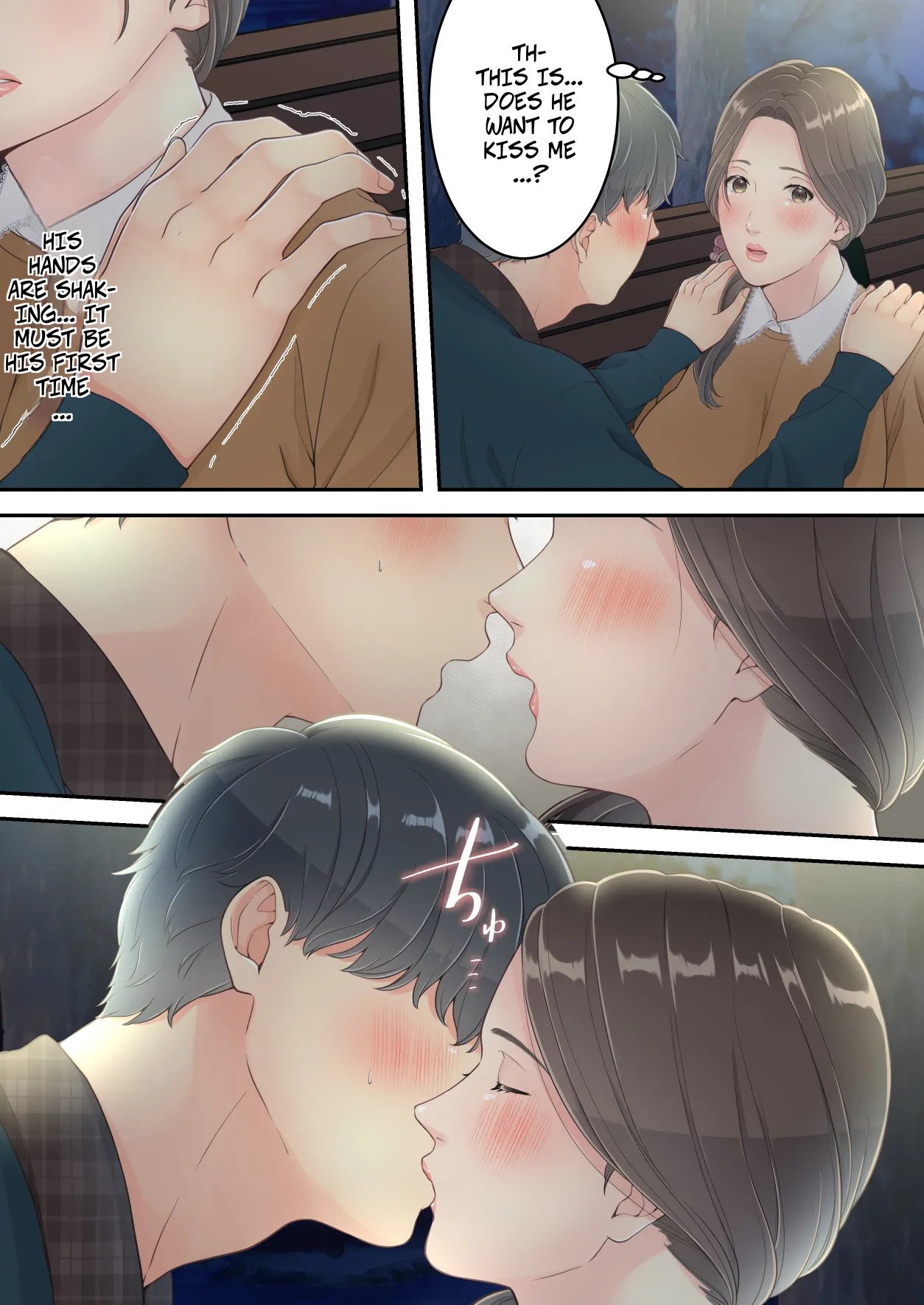 A Normal Mother Goes on a Sweet Affair Trip With a Boy the Same Age as Her Son – Matomo na Okaa-san ga Musuko to Onaidoshi na Otokonoko to Amaama Furin Ryokou shichau Hanashi 28