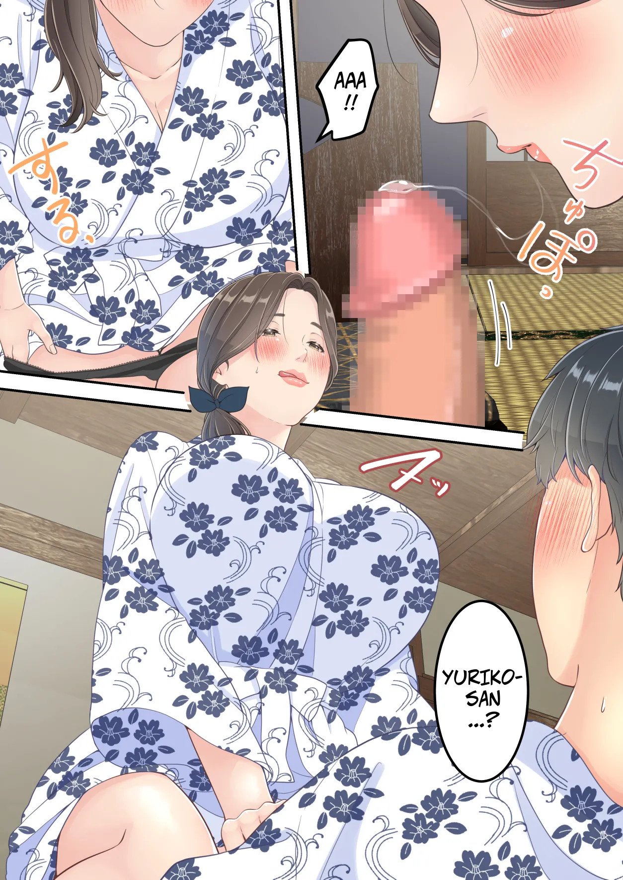 A Normal Mother Goes on a Sweet Affair Trip With a Boy the Same Age as Her Son – Matomo na Okaa-san ga Musuko to Onaidoshi na Otokonoko to Amaama Furin Ryokou shichau Hanashi 69