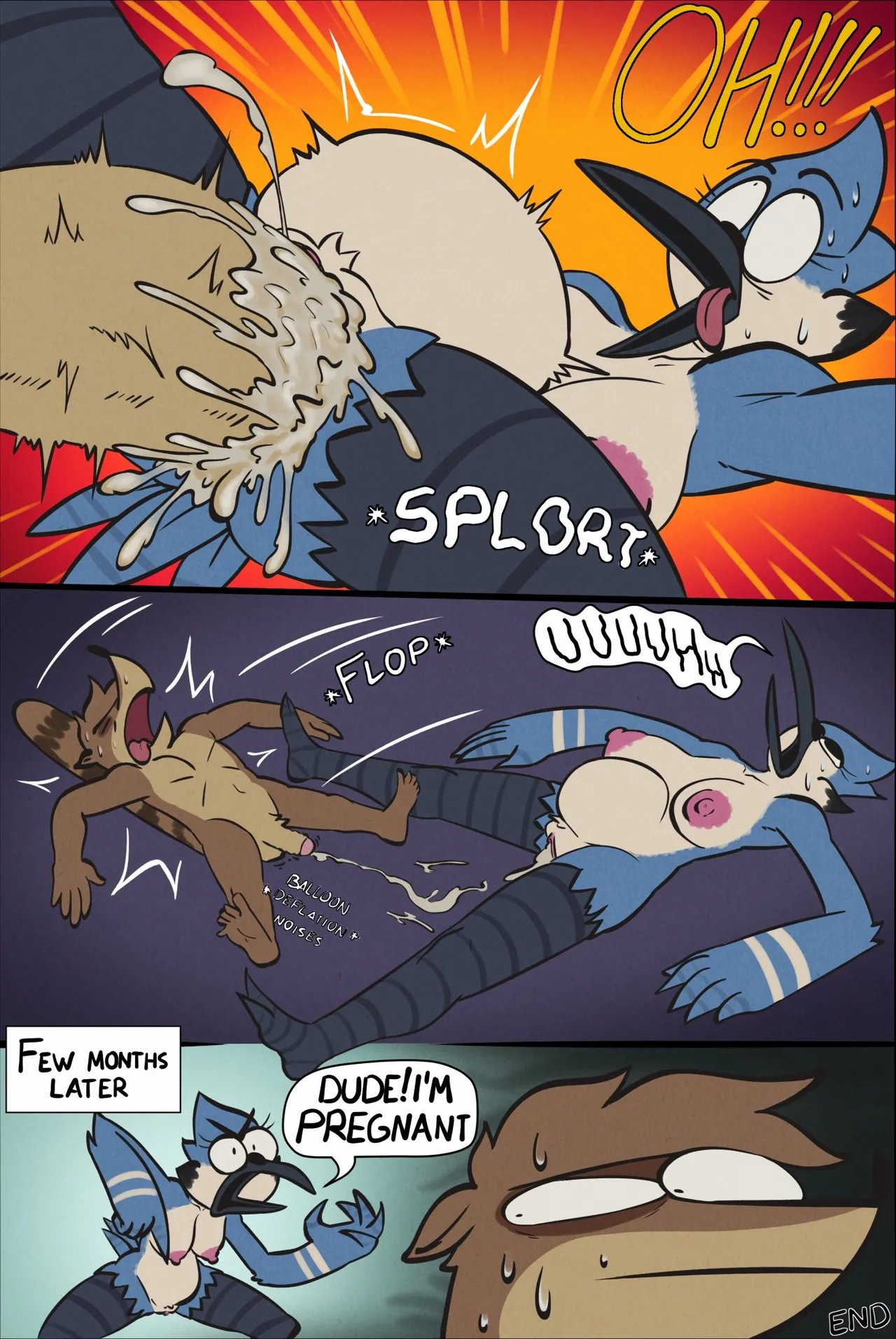 A regular show comic 8
