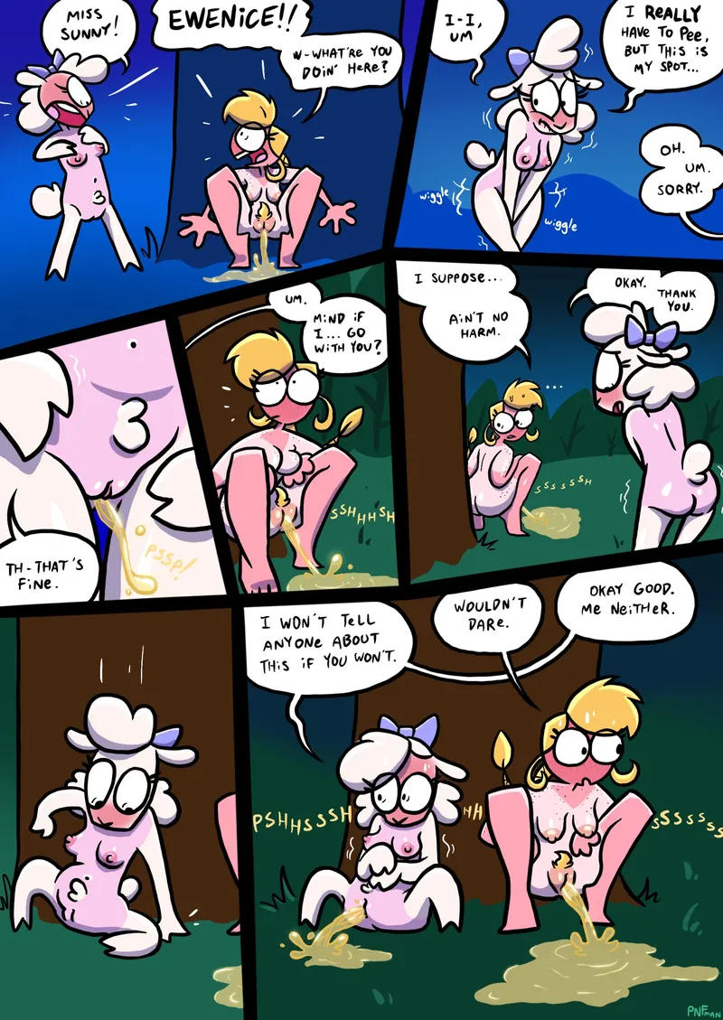 A Sheepish Pee 2