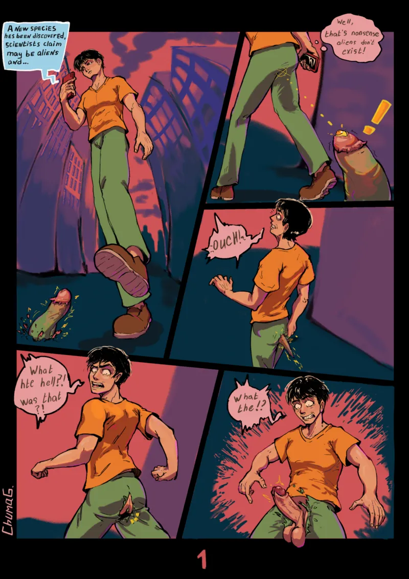 A Strange Comic About Aliens 1