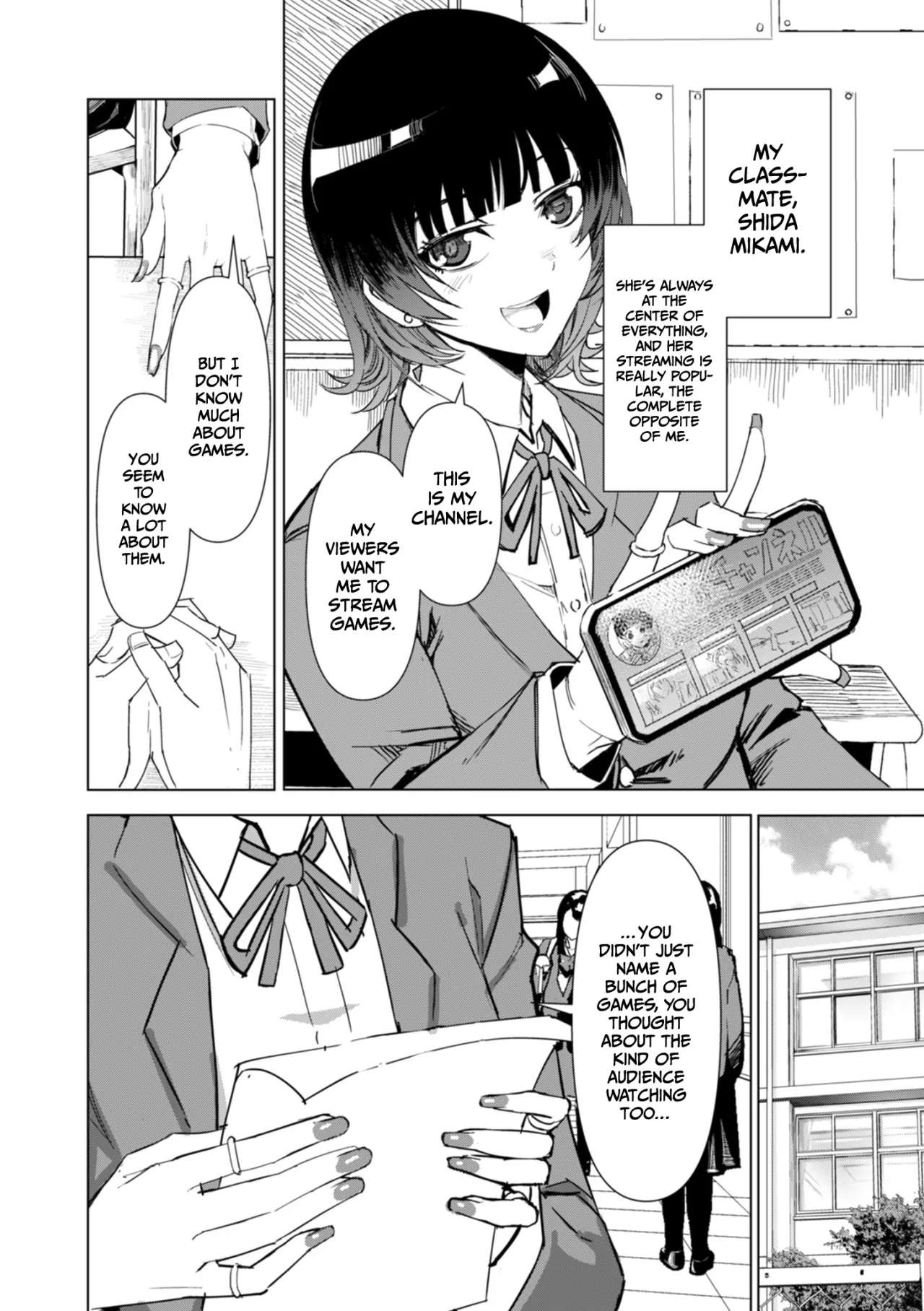 A streamer girl who treats otaku kindly, and an otaku boy who failed to protect her 2
