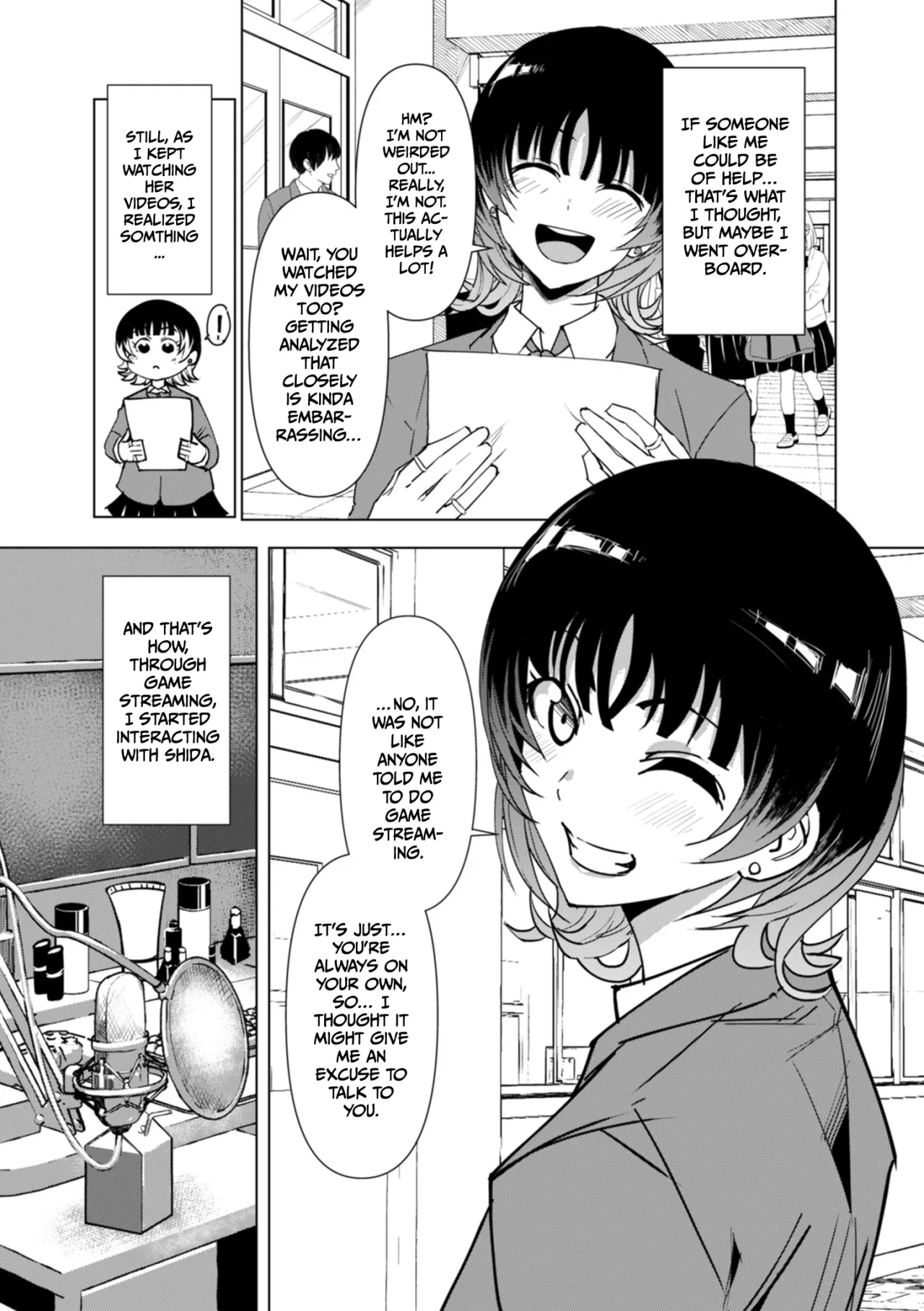 A streamer girl who treats otaku kindly, and an otaku boy who failed to protect her 3