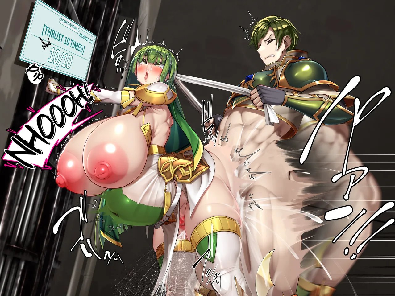 Abel×Palla Sex Shinai to Derarenai Heya | Abel and Palla in a “Room You Can't Leave Unless You Have Sex” 55