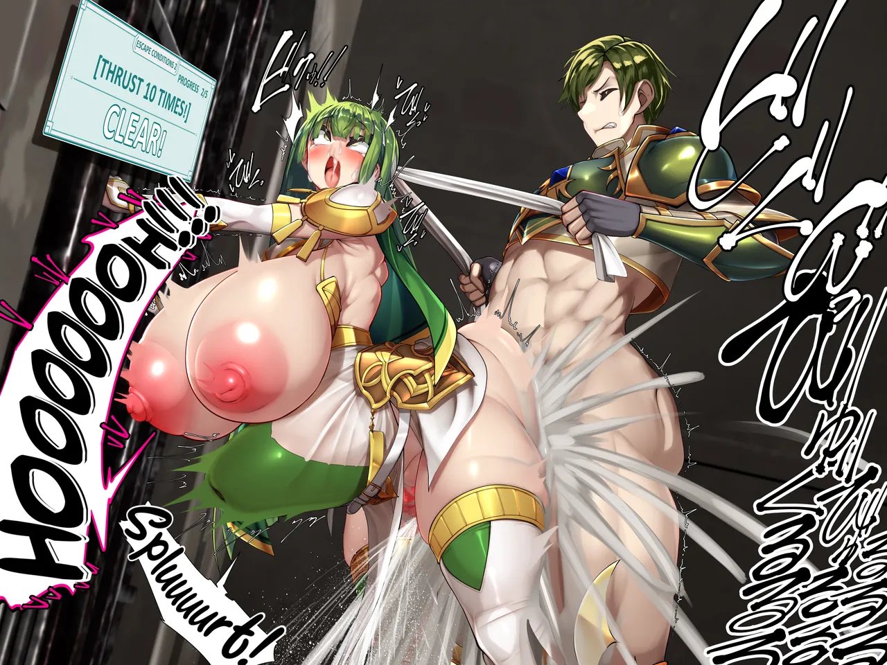 Abel×Palla Sex Shinai to Derarenai Heya | Abel and Palla in a “Room You Can't Leave Unless You Have Sex” 56