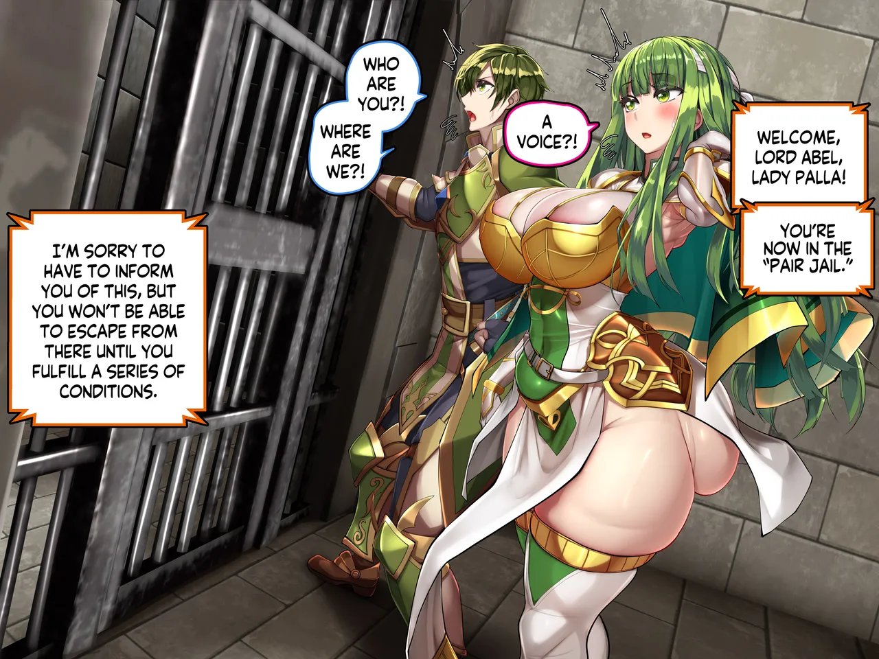 Abel×Palla Sex Shinai to Derarenai Heya | Abel and Palla in a “Room You Can't Leave Unless You Have Sex” 9