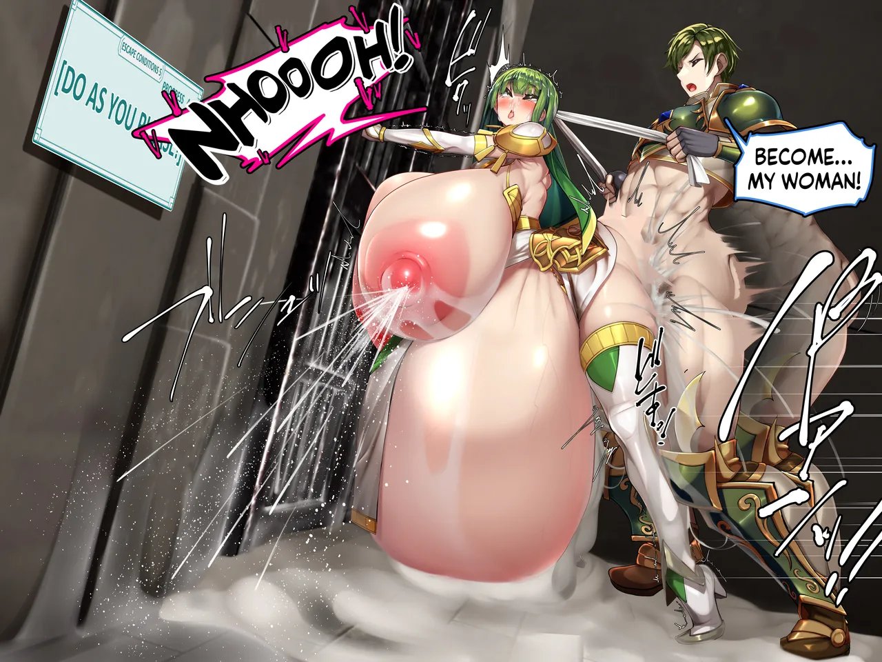 Abel×Palla Sex Shinai to Derarenai Heya | Abel and Palla in a “Room You Can't Leave Unless You Have Sex” 93