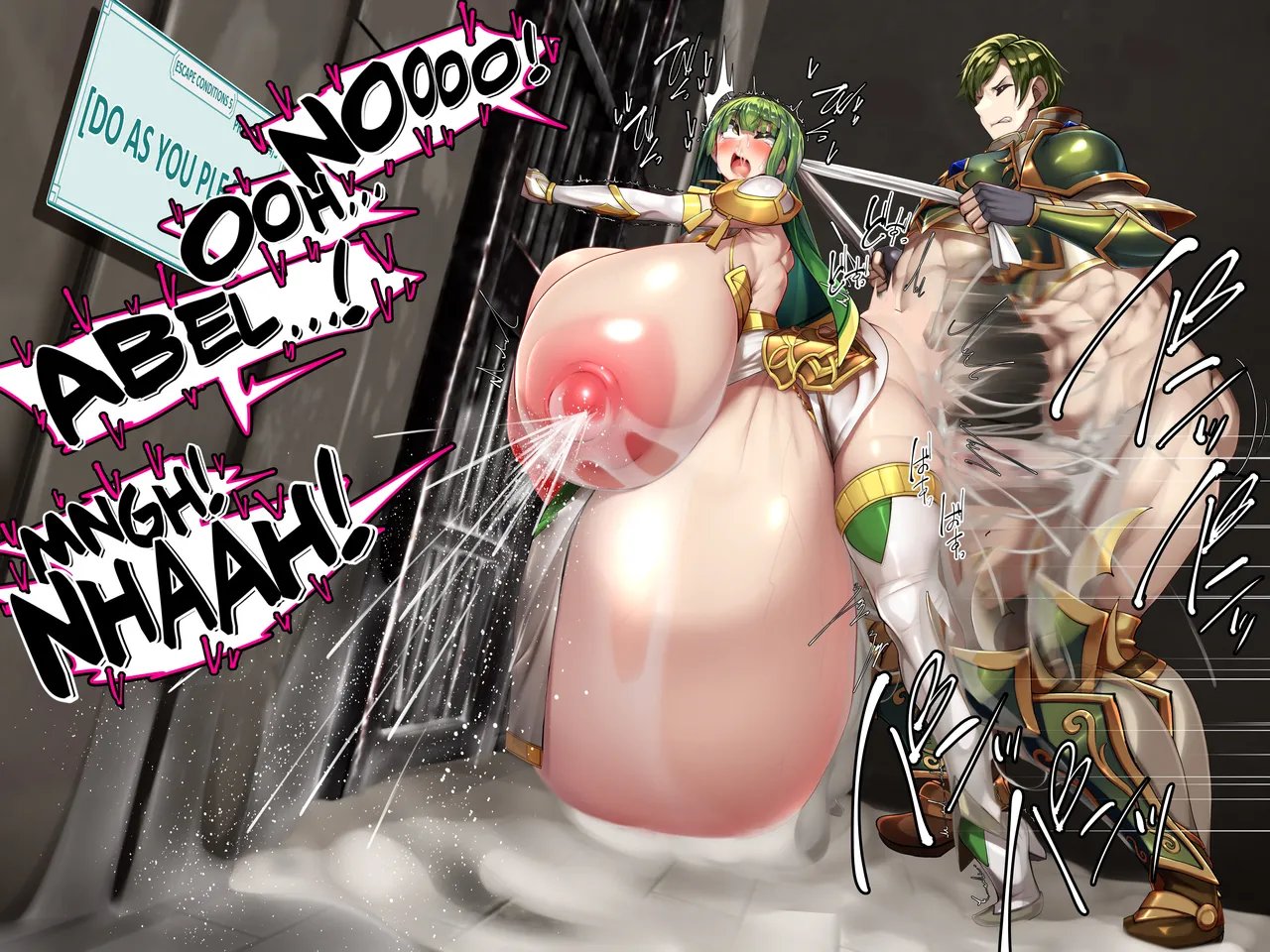 Abel×Palla Sex Shinai to Derarenai Heya | Abel and Palla in a “Room You Can't Leave Unless You Have Sex” 94