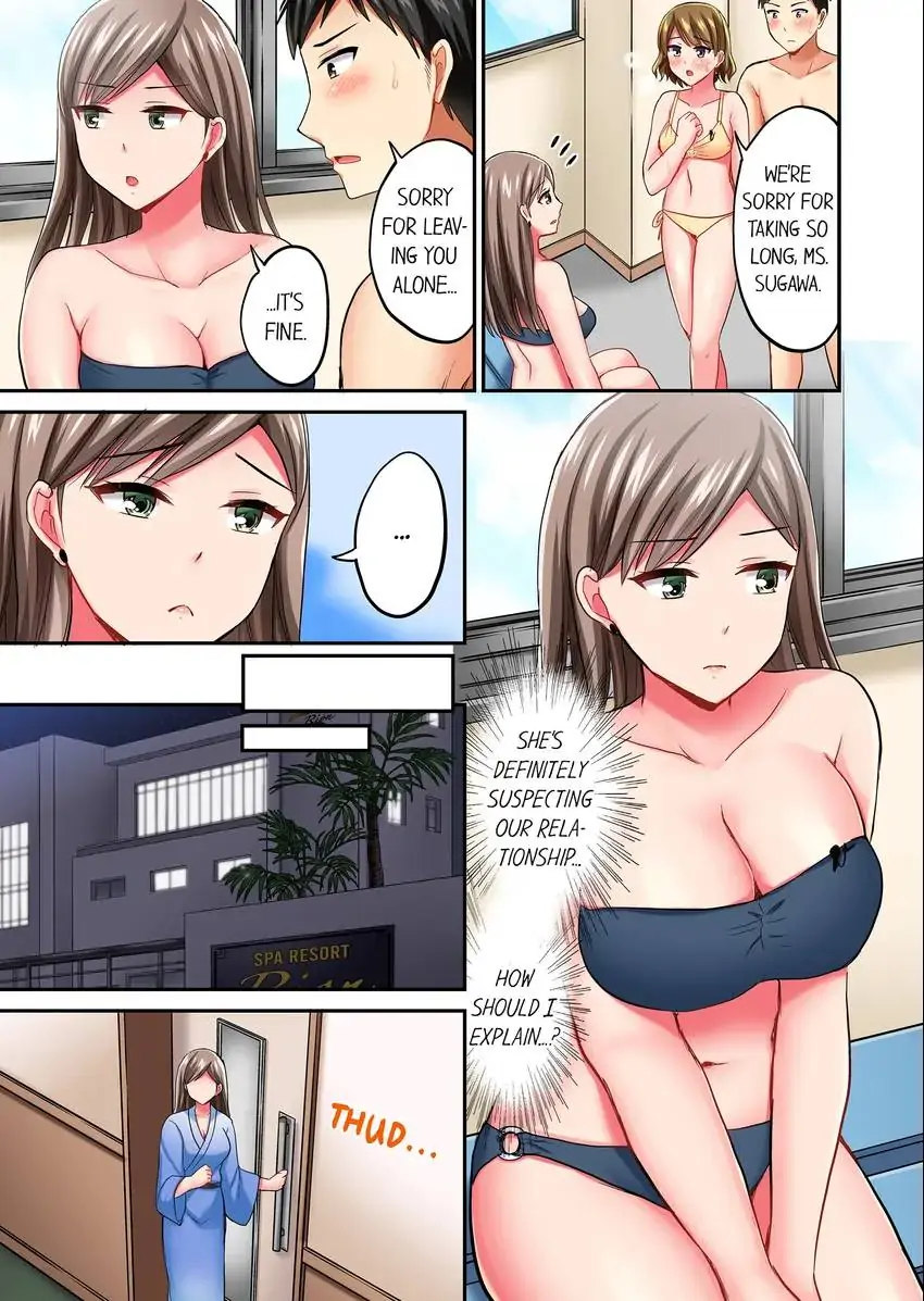 Actual Sex Under a Towel! 8