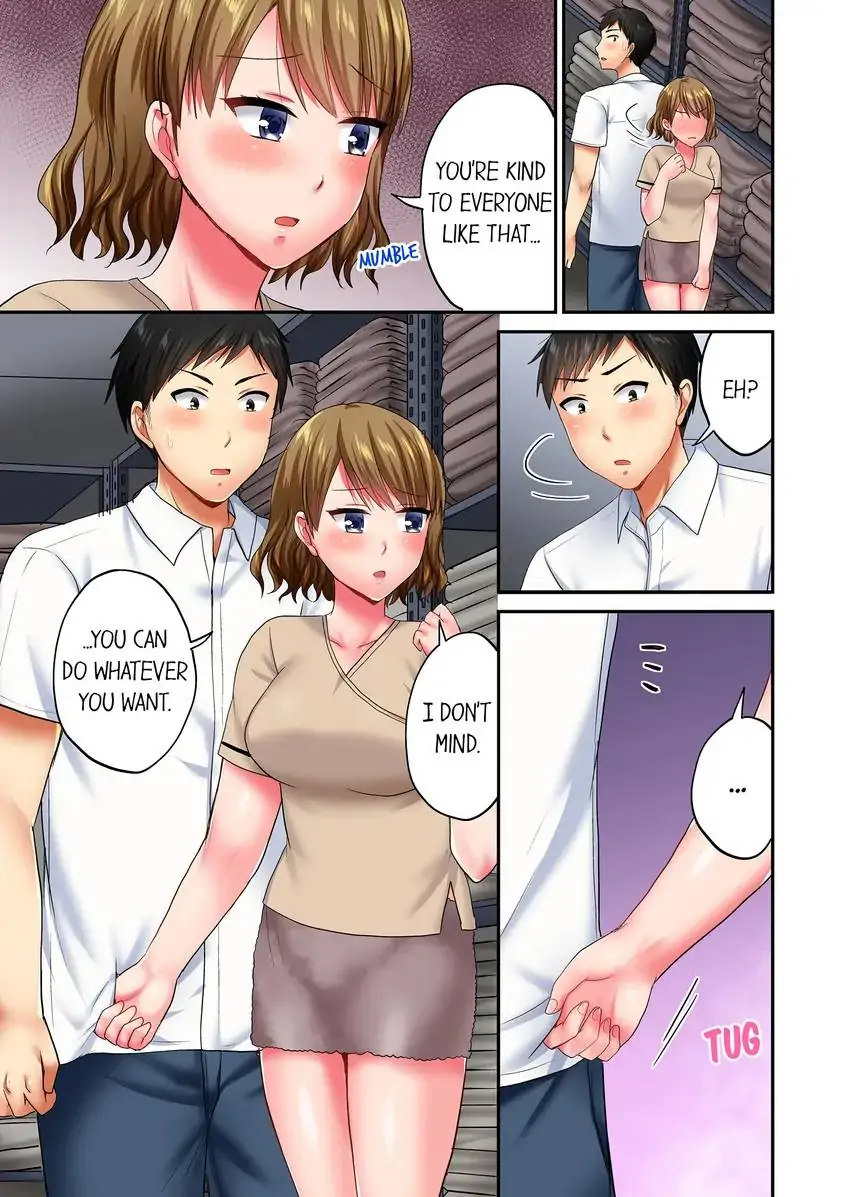 Actual Sex Under a Towel! 8
