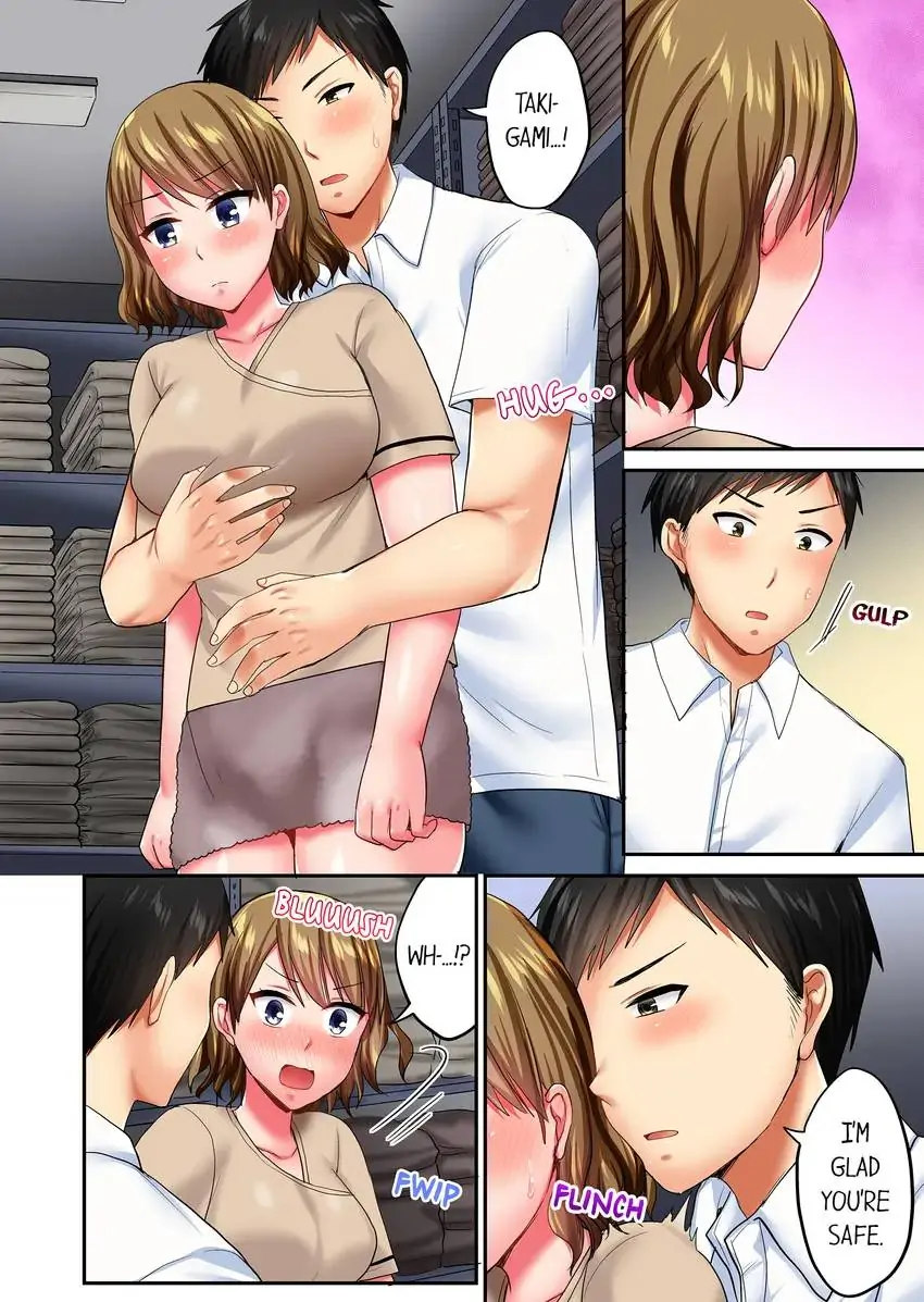 Actual Sex Under a Towel! 9