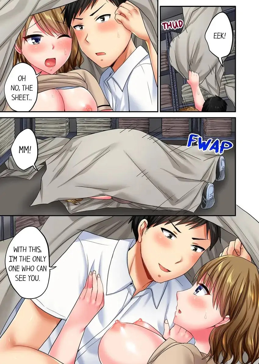 Actual Sex Under a Towel! 4