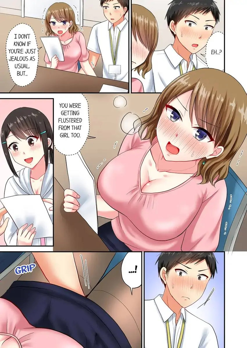 Actual Sex Under a Towel! 8