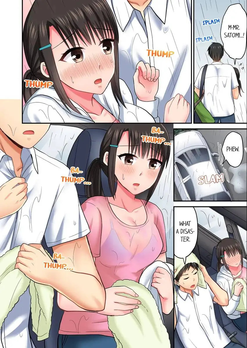 Actual Sex Under a Towel! 9