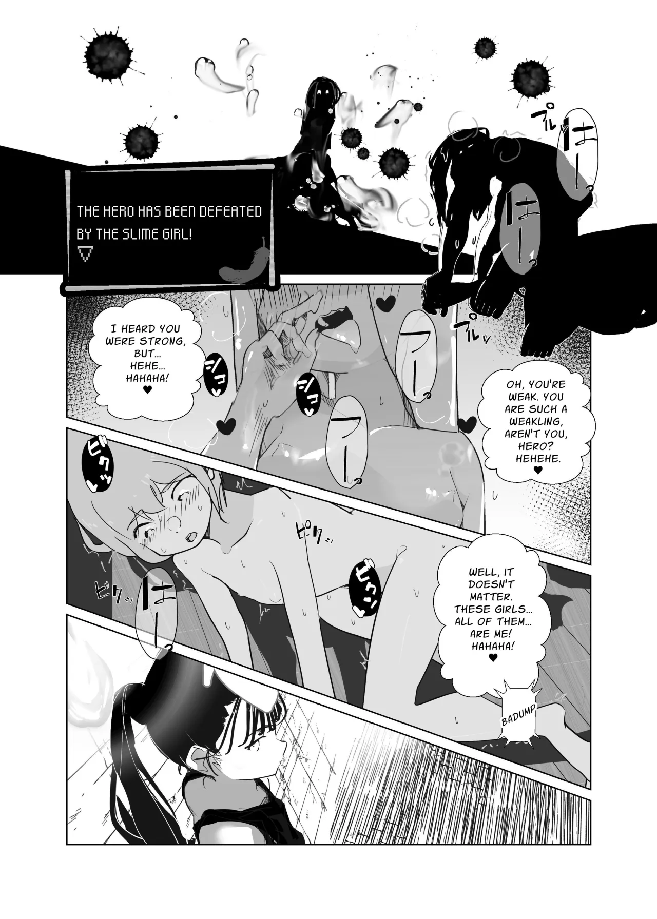 After Losing to a Monstergirl! ~the hero cursed to by unavoidable defeat~ 1: Slime Monster 4