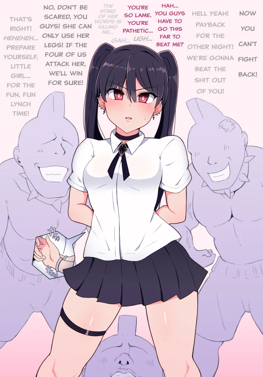 Akane BAD END: Forced Orgasm with Rope, Cunnilingus, And Humiliating Forced Deep Throat Rape 3