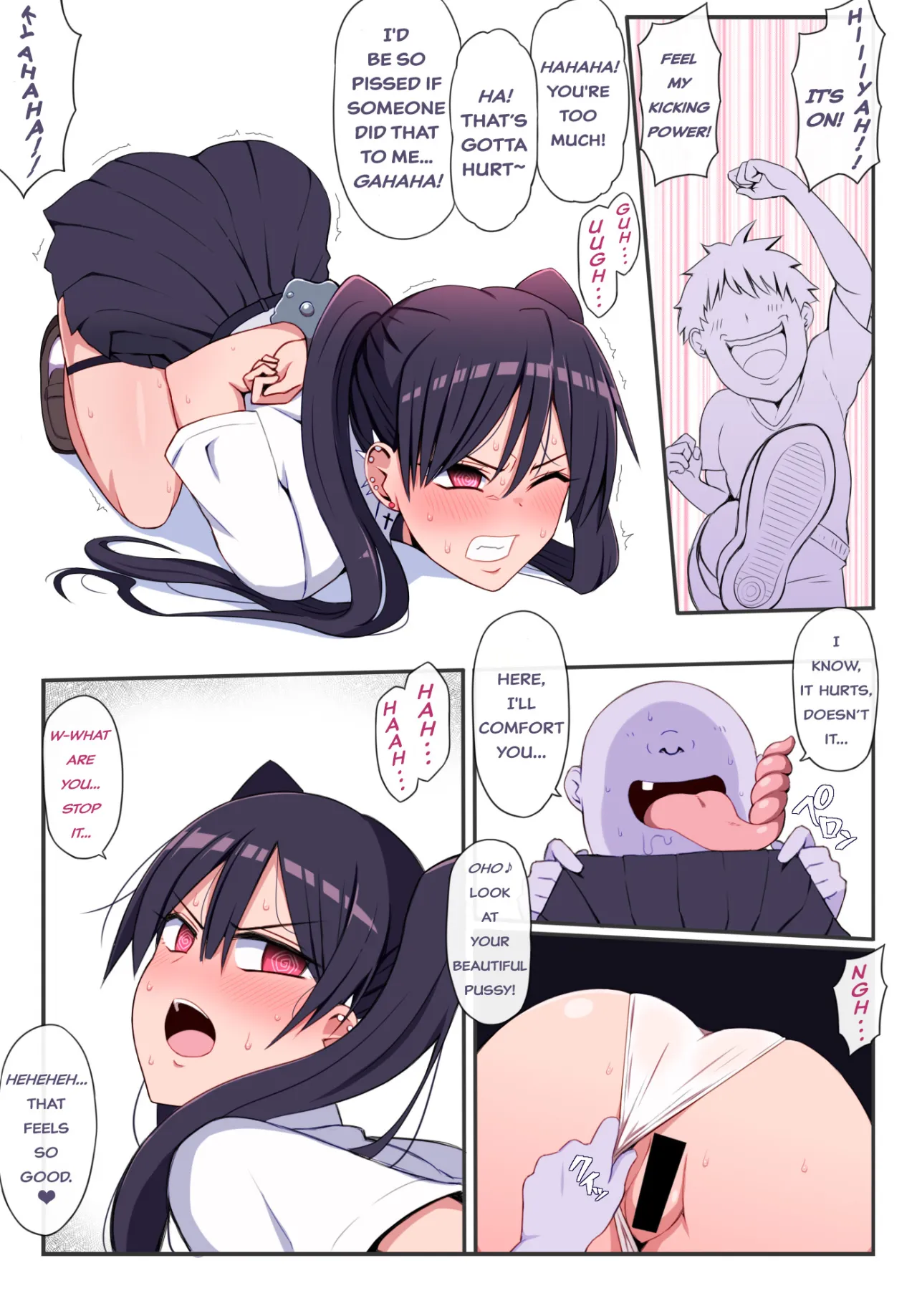Akane Onimachi: Ambushed by a Horde of Brats 4