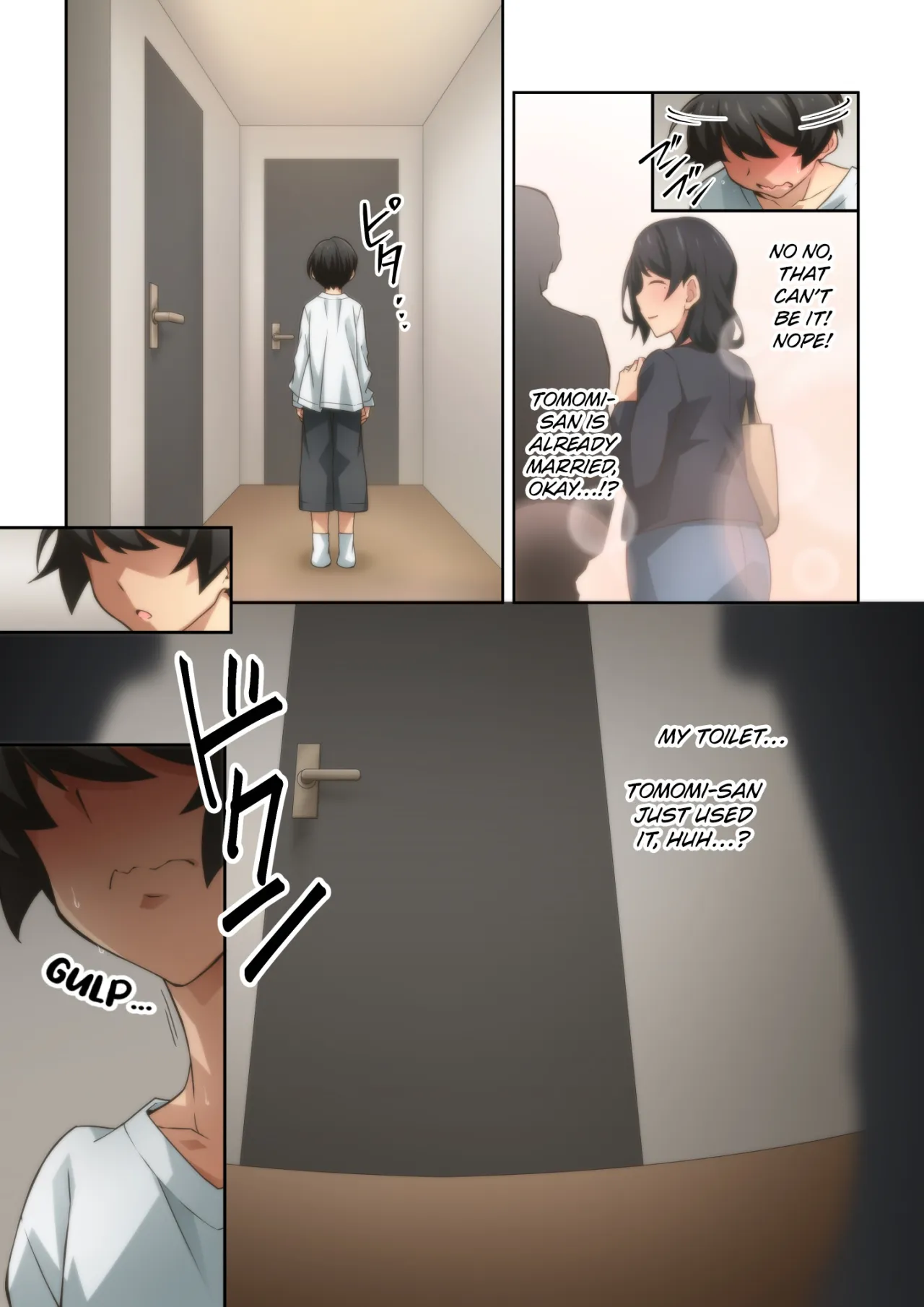 Akogare no Rinjin no Hitozuma ni Jitaku no Toile o Kashitara Orei ga Onara datta 27