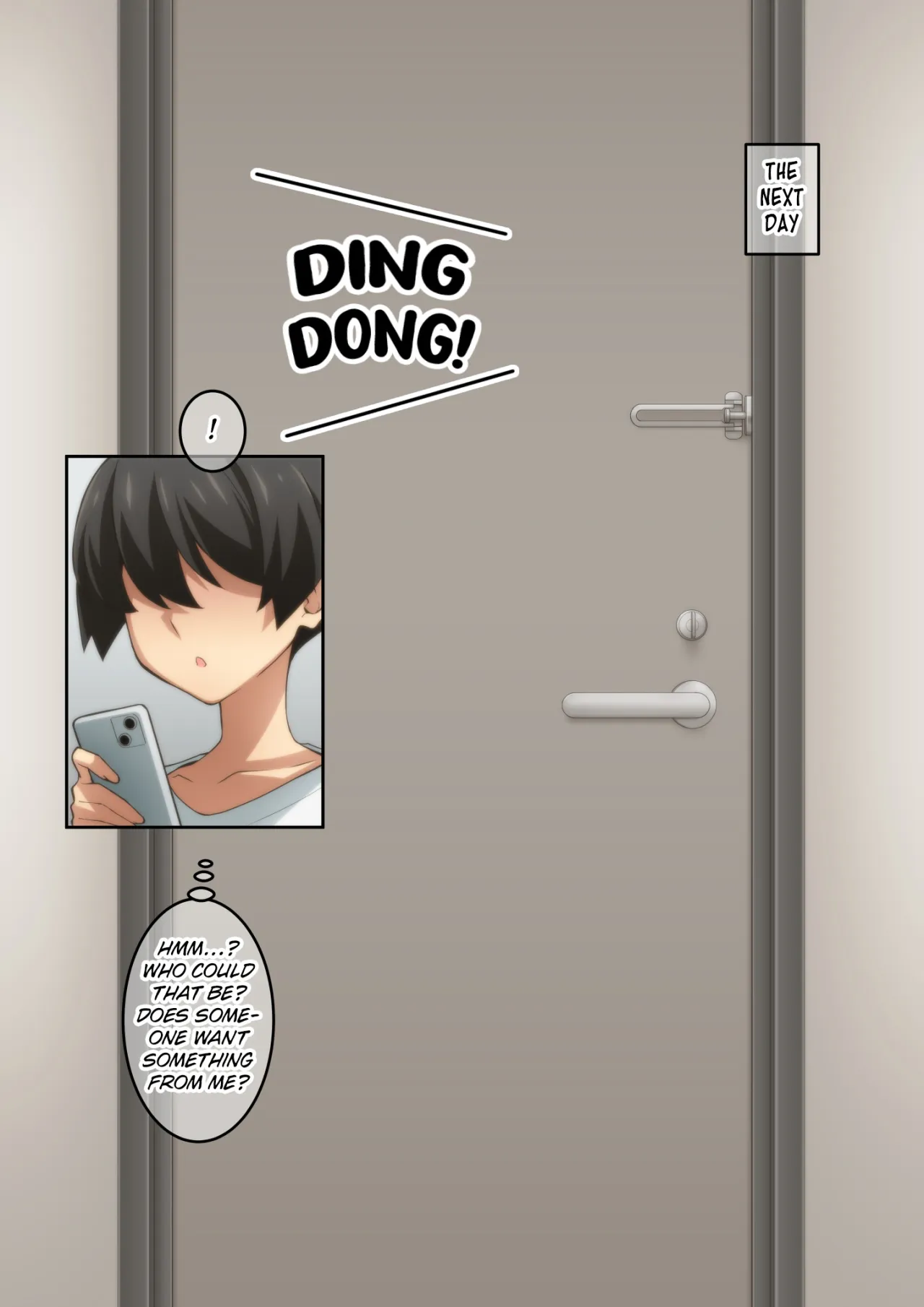 Akogare no Rinjin no Hitozuma ni Jitaku no Toile o Kashitara Orei ga Onara datta 10