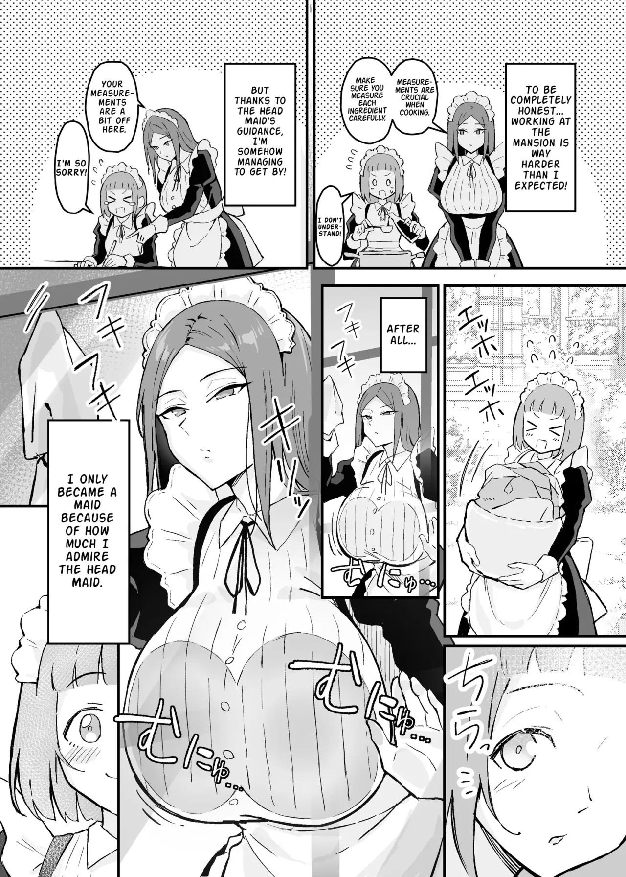 Akogare no Senpai Maidchou no Yotogi o Kengaku 4