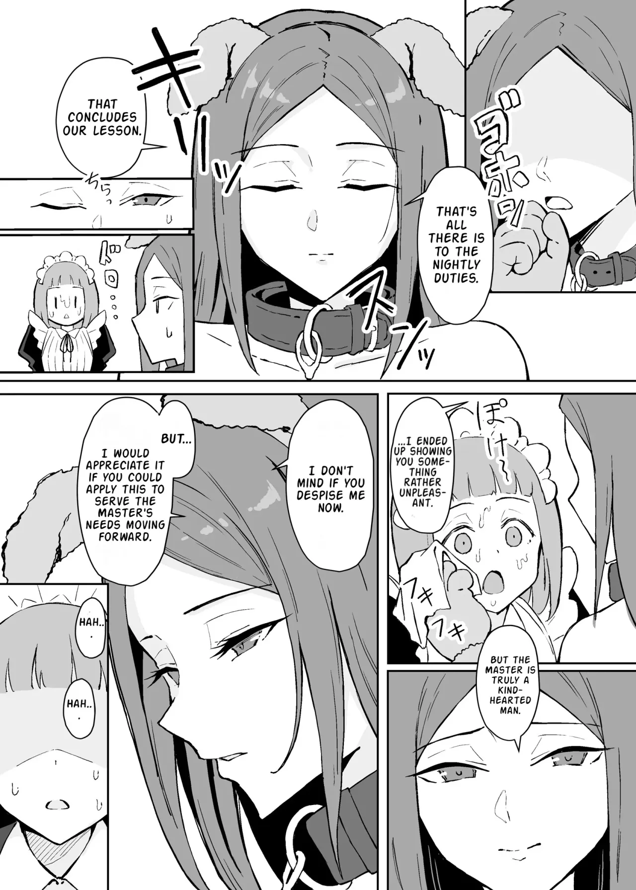 Akogare no Senpai Maidchou no Yotogi o Kengaku 38