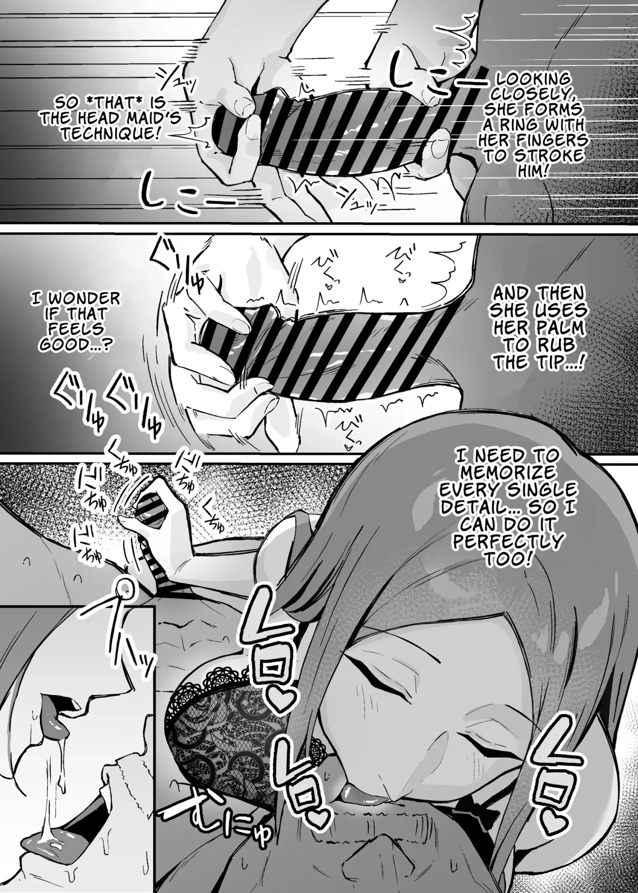 Akogare no Senpai Maidchou no Yotogi o Kengaku 10