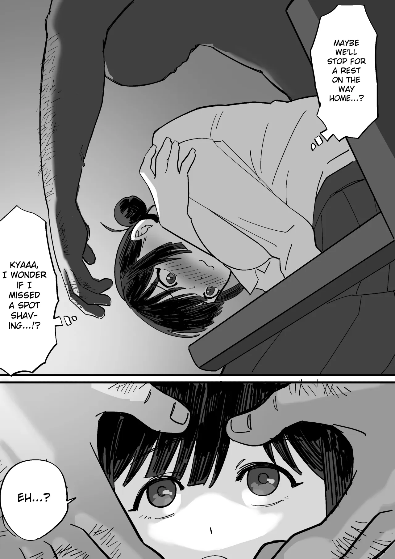 Akogare no Senpai to Tanoshii Eigakan Date no hazu ga... Shiranai Oji-san tachi ni Mawasareru 12