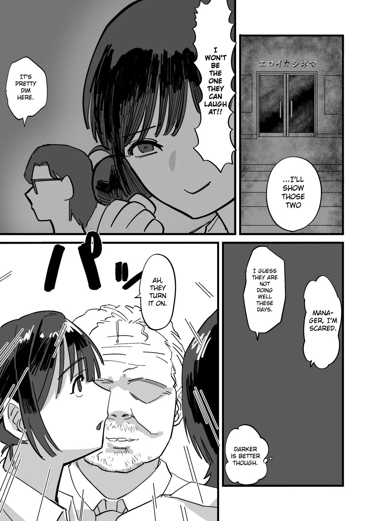 Akogare no Senpai to Tanoshii Eigakan Date no hazu ga... Shiranai Oji-san tachi ni Mawasareru 8