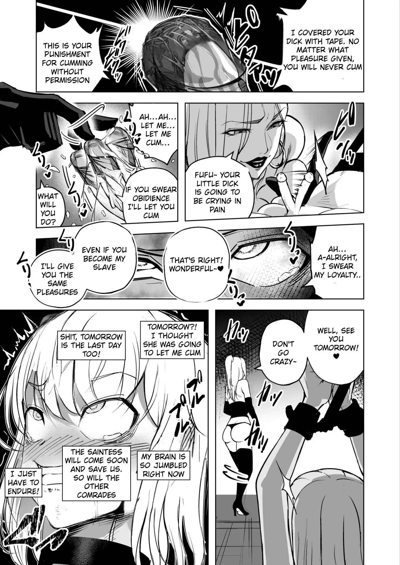Akujo no Kuni no Chinpo Dorei 43