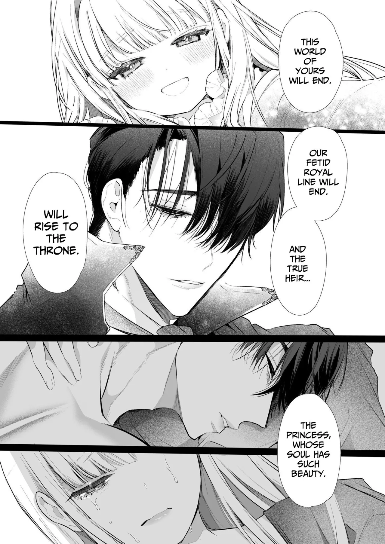 Akuyaku ni Narenakatta Tsuihou Reijou wa Amaku Yasashiku Toroka Sareru ～Jujutsushi to Futarikiri, Dekiai no 10-nichikan～ 111